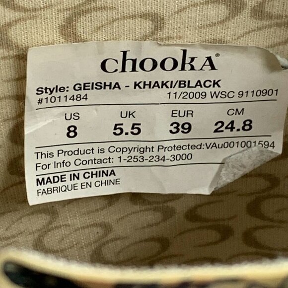 Chooka Women's Geisha Mid Calf Top Buckle Rain Boot Size 8 - Picture 13 of 16